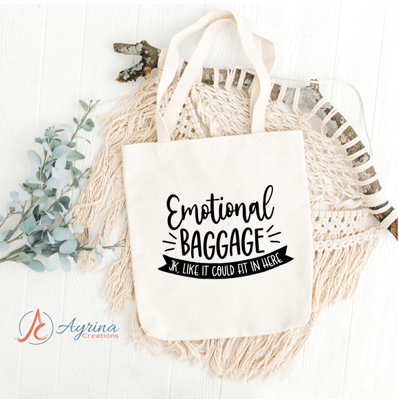Emotional Baggage tote bag