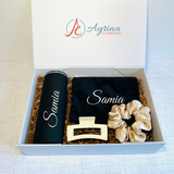 The Daily Luxe Gift Box in Black & Ivory