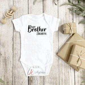 Custom Baby Brother Bodysuit