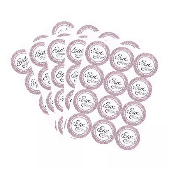 Eid Mubarak Wreath Stickers (12 stickers)