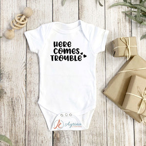 Here comes trouble bodysuit