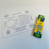 Ramadan Activity Placemat (wipeable) with markers
