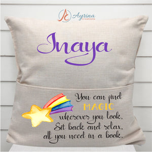 Personalized Magic Pocket Pillow