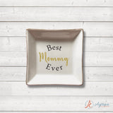 Square Ring/Trinket dish with personalized saying