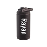 Personalized Maker Kids Bottle in Black